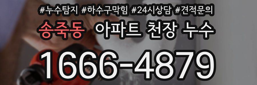 송죽동 아파트 천장 누수