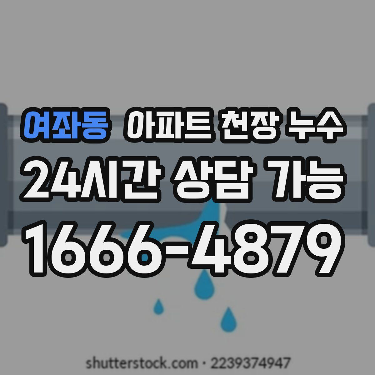 여좌동 아파트 천장 누수