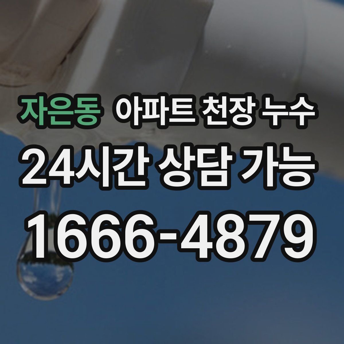 자은동 아파트 천장 누수