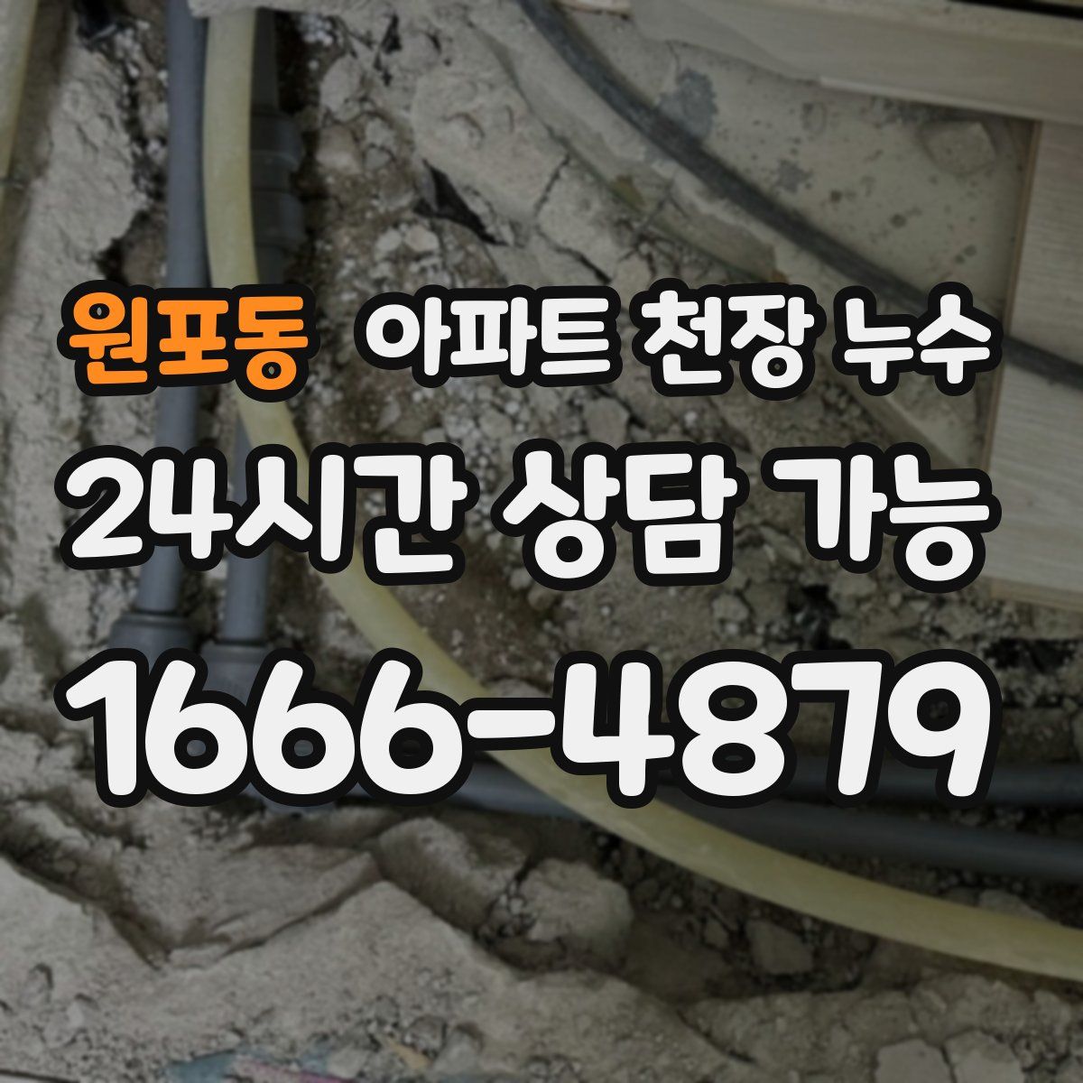 원포동 아파트 천장 누수