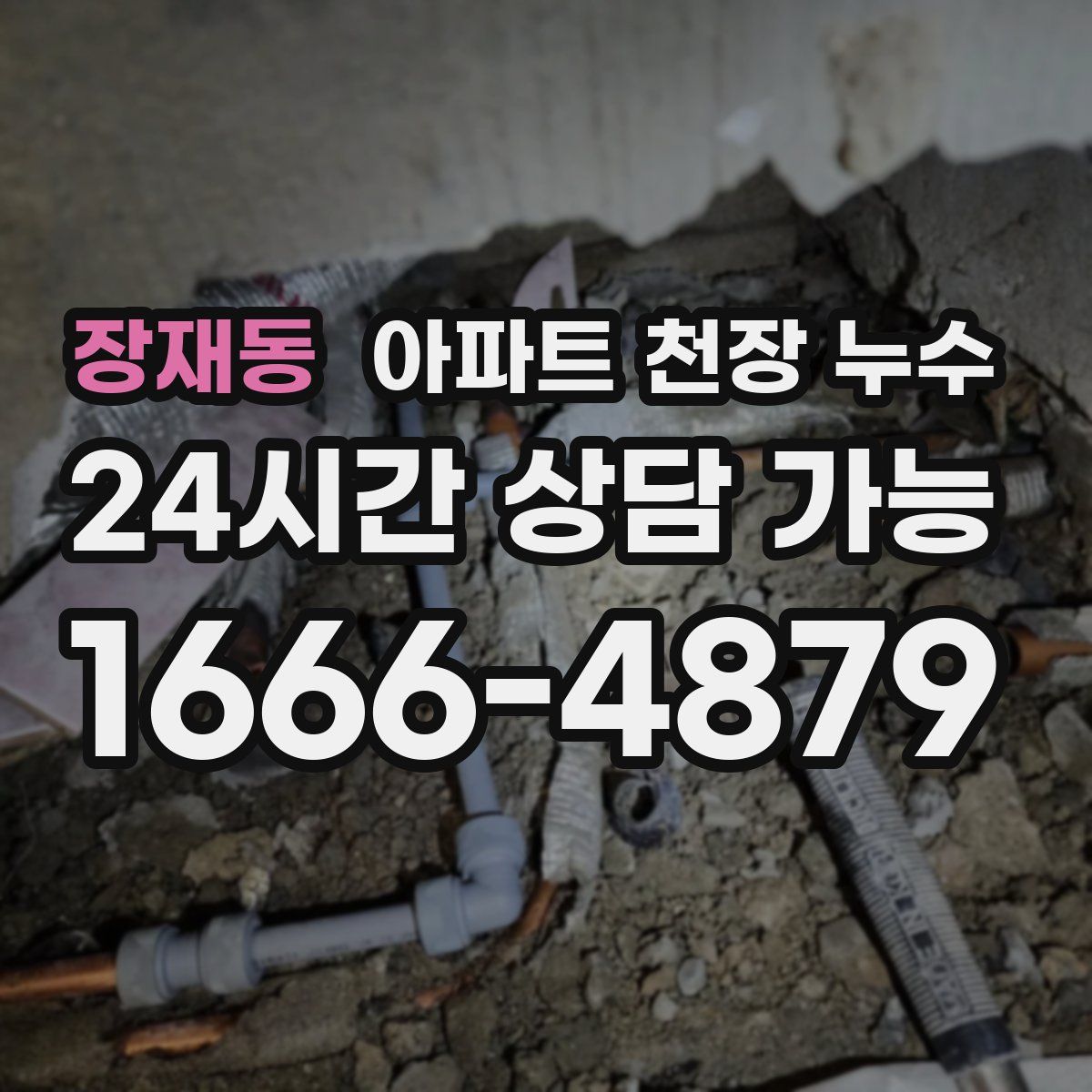 장재동 아파트 천장 누수