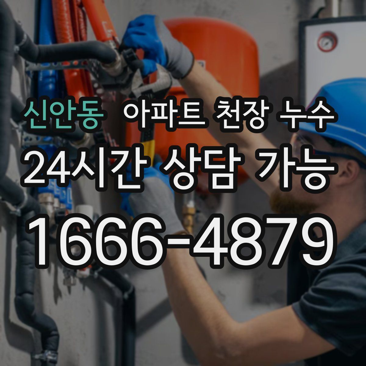 신안동 아파트 천장 누수