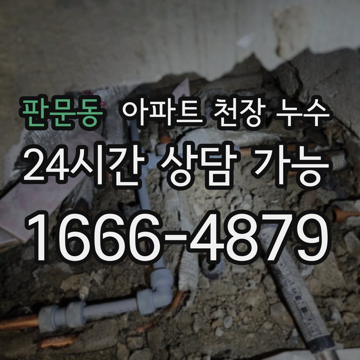 판문동 아파트 천장 누수