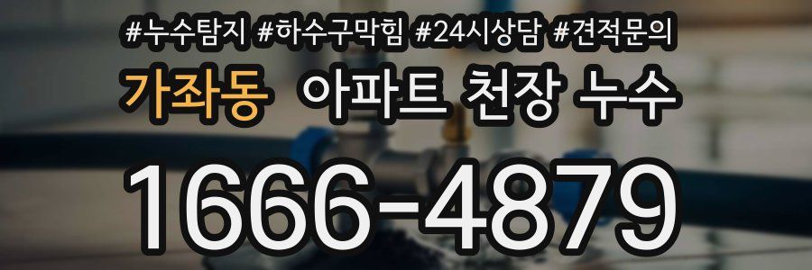 가좌동 아파트 천장 누수