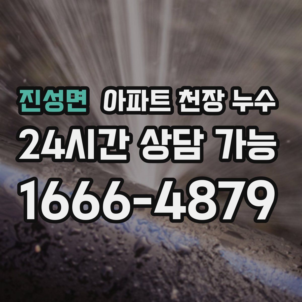 진성면 아파트 천장 누수