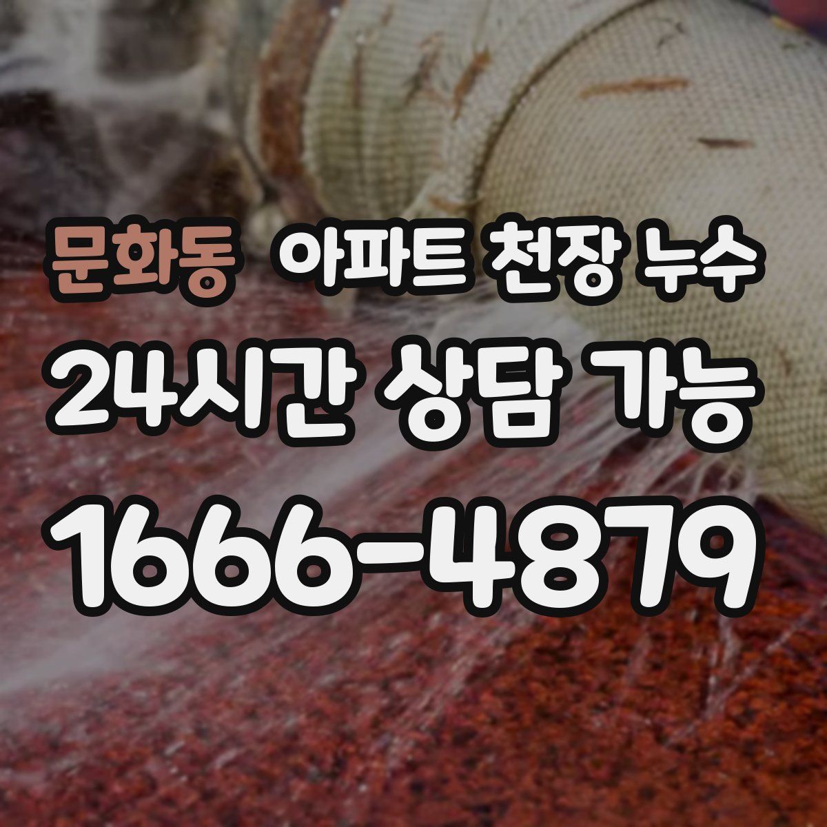 문화동 아파트 천장 누수