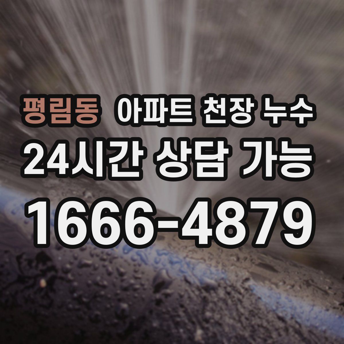 평림동 아파트 천장 누수