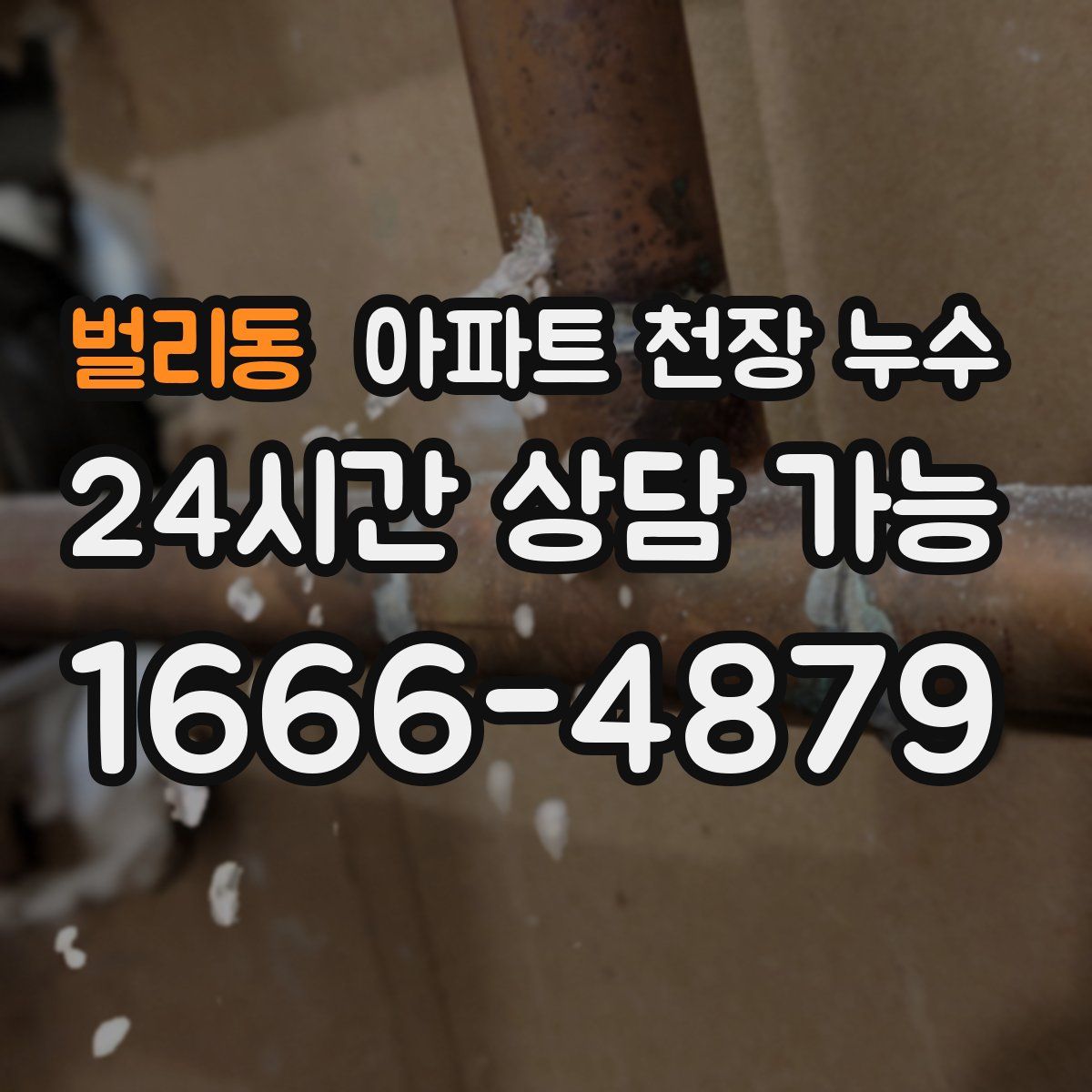 벌리동 아파트 천장 누수
