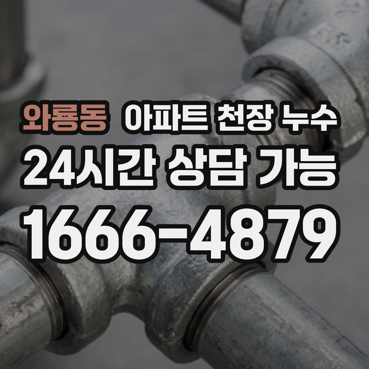 와룡동 아파트 천장 누수