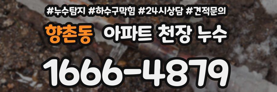 향촌동 아파트 천장 누수