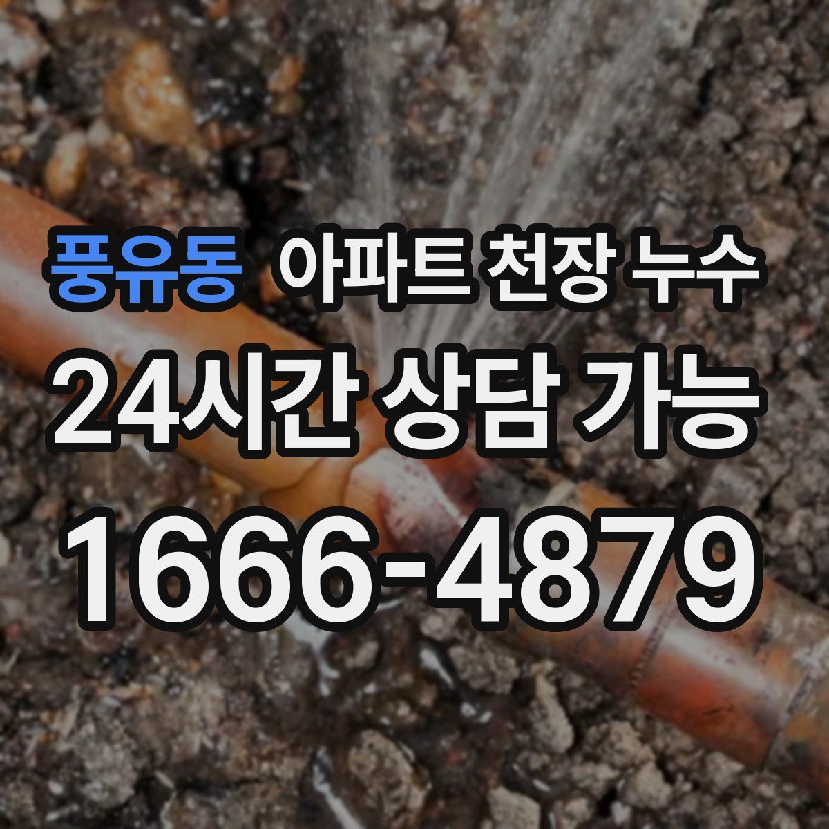 풍유동 아파트 천장 누수