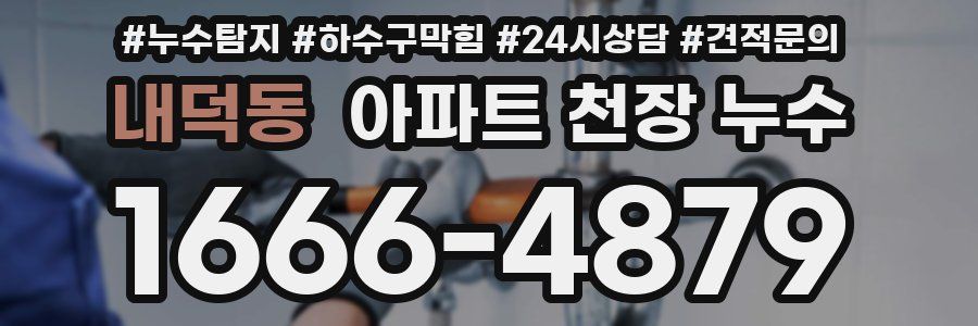 내덕동 아파트 천장 누수