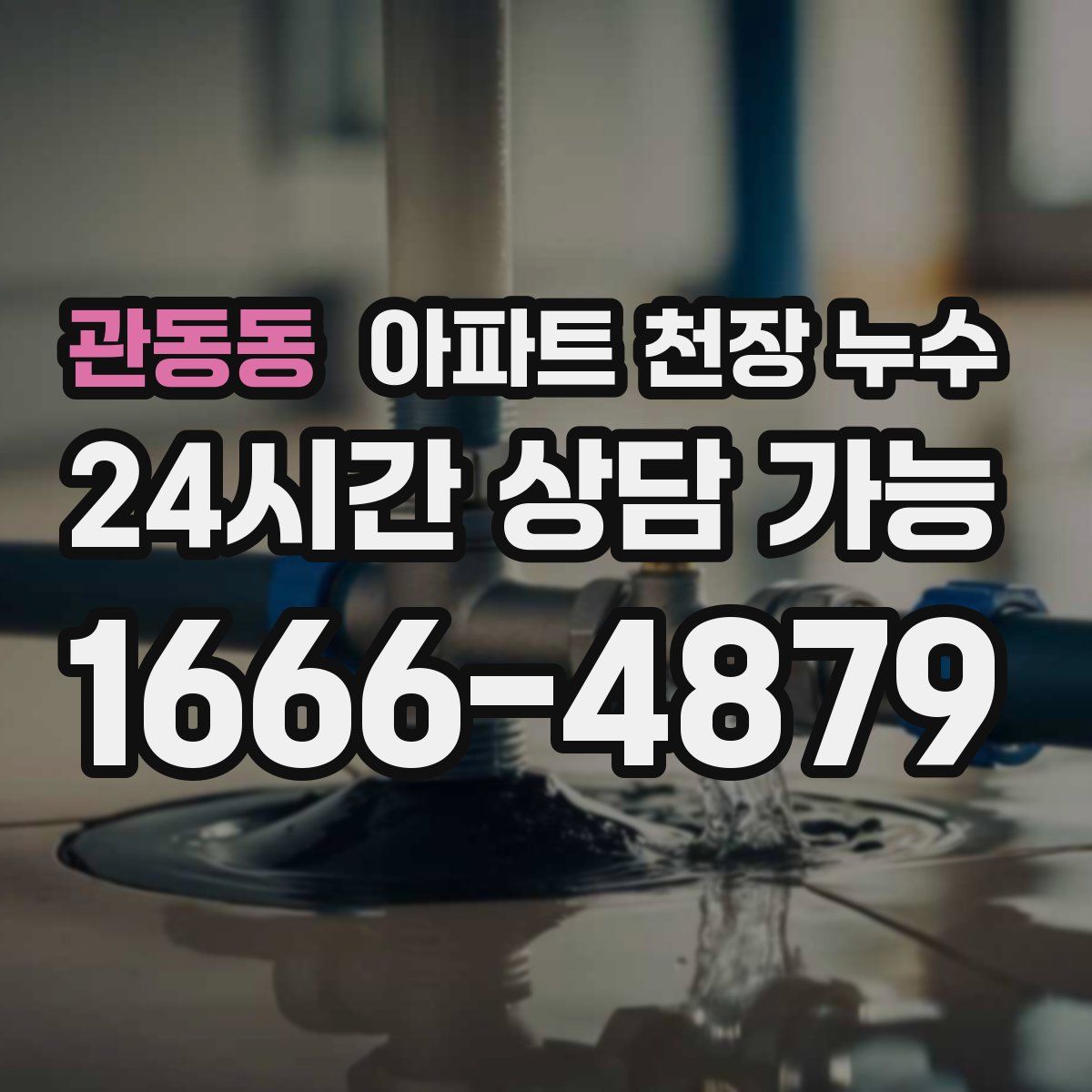 관동동 아파트 천장 누수