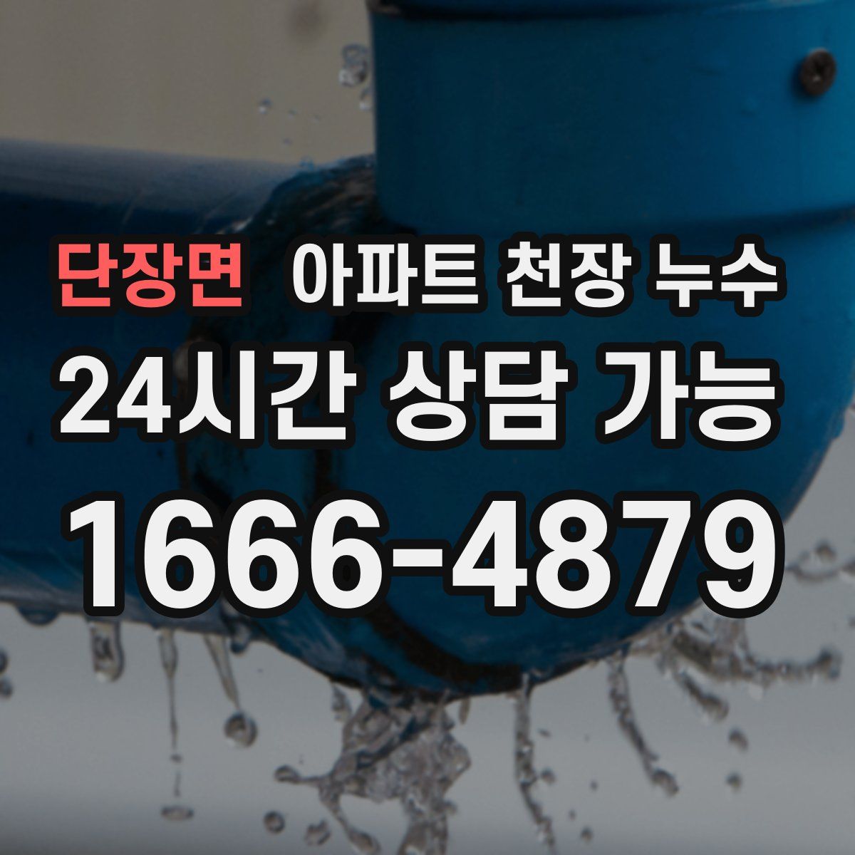 단장면 아파트 천장 누수