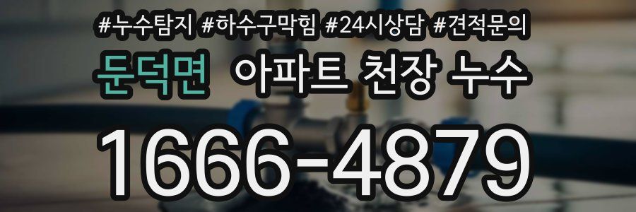 둔덕면 아파트 천장 누수