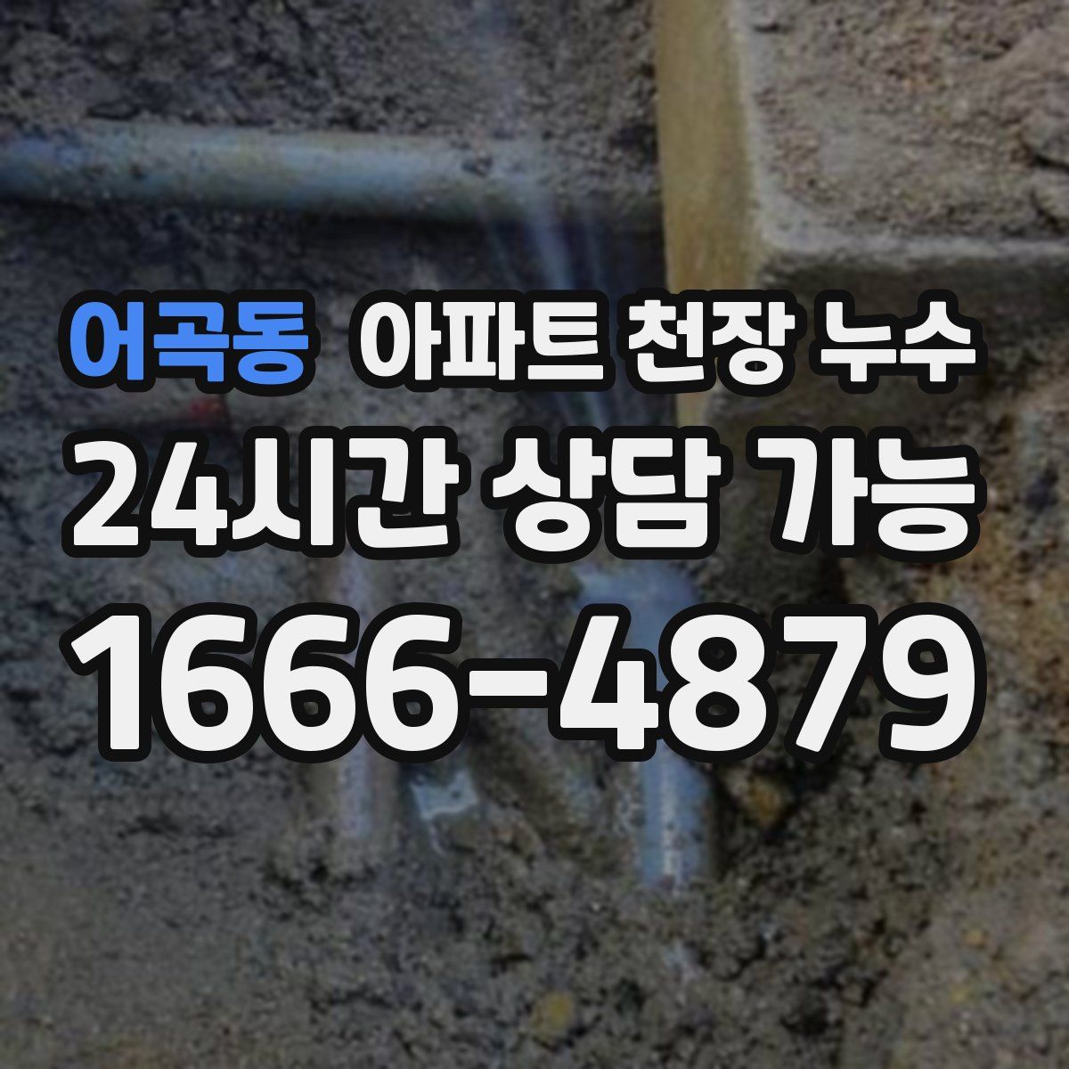 어곡동 아파트 천장 누수