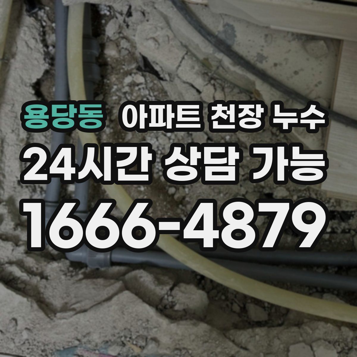 용당동 아파트 천장 누수