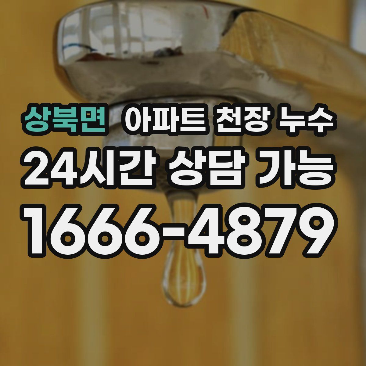 상북면 아파트 천장 누수