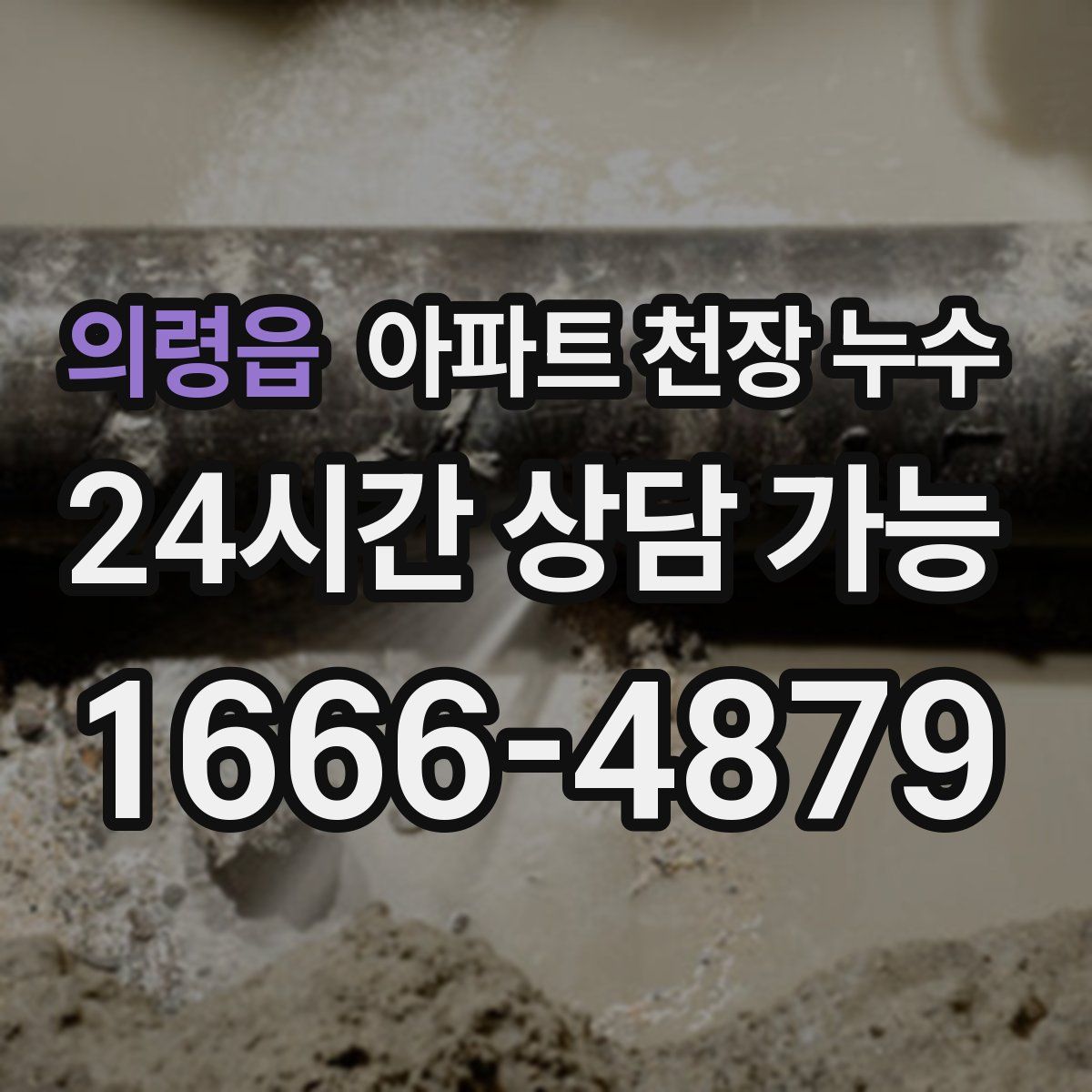 의령읍 아파트 천장 누수