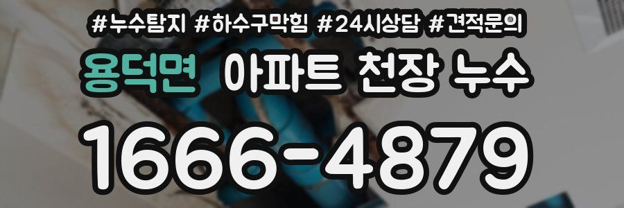용덕면 아파트 천장 누수