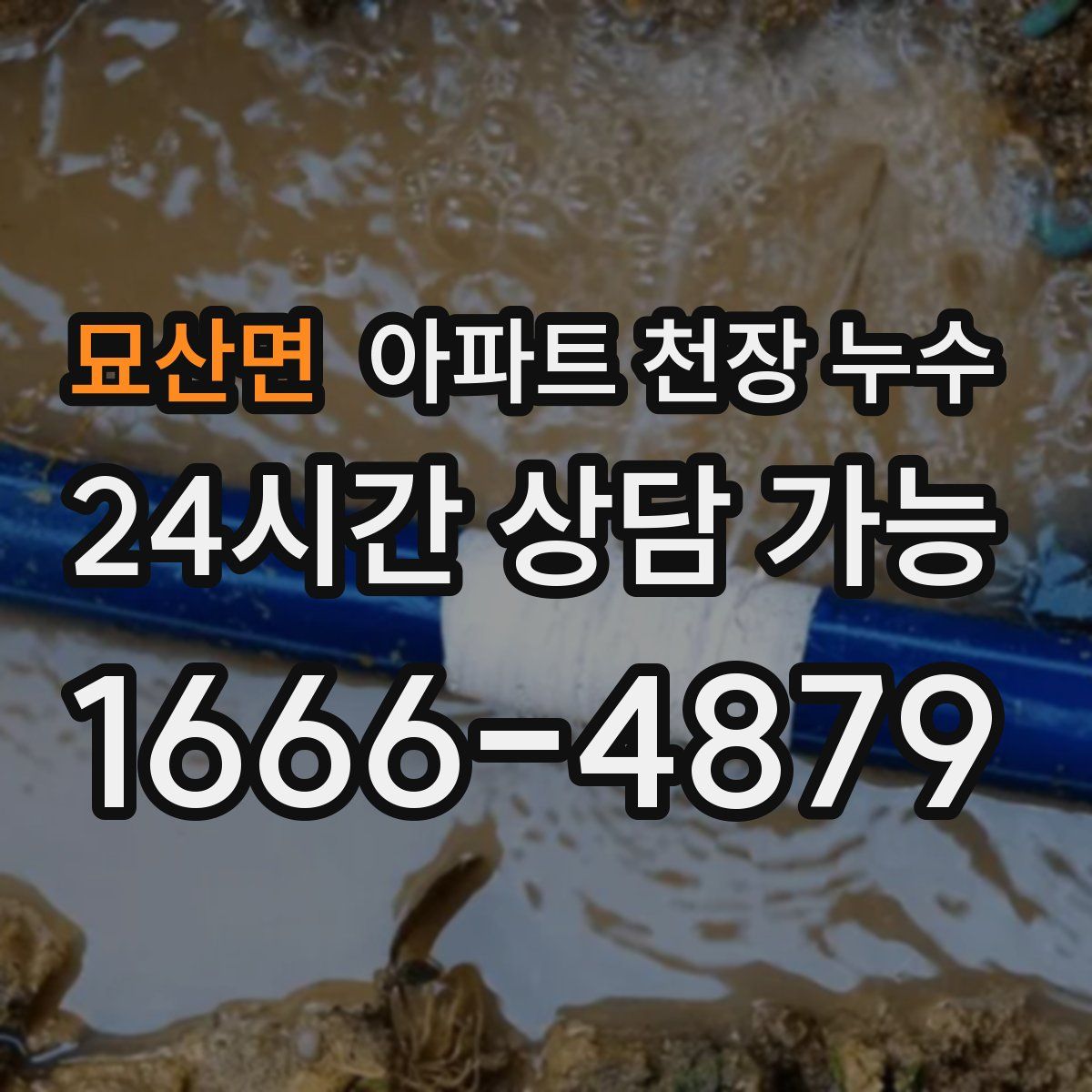 묘산면 아파트 천장 누수