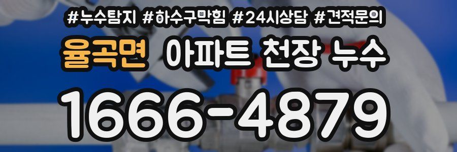 율곡면 아파트 천장 누수
