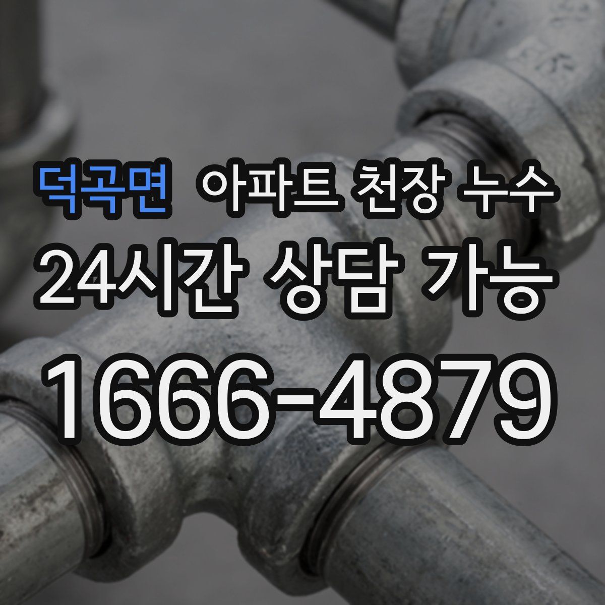 덕곡면 아파트 천장 누수