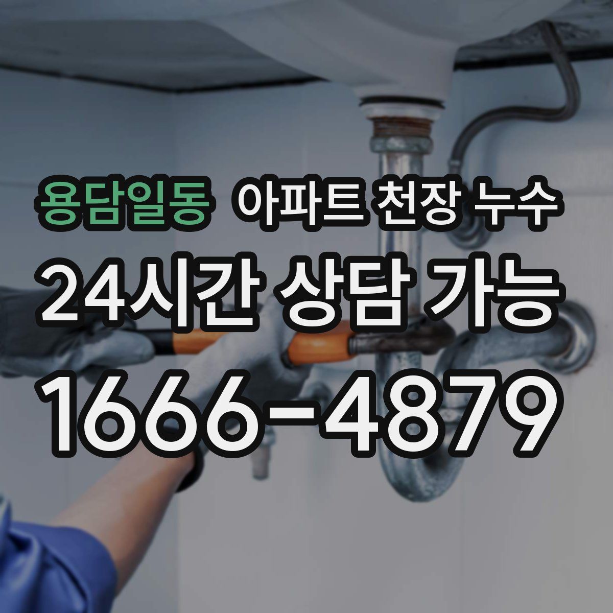 용담일동 아파트 천장 누수