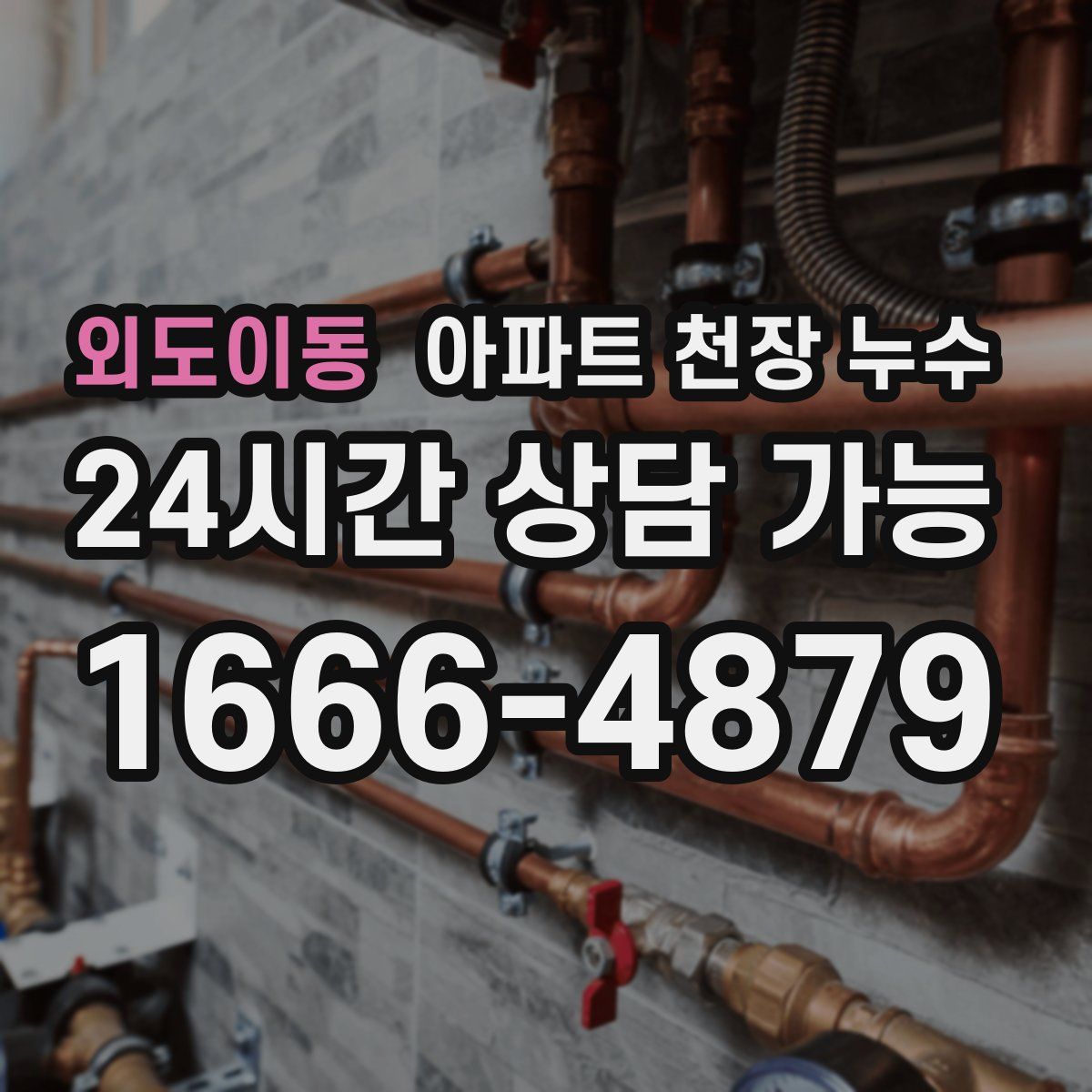 외도이동 아파트 천장 누수