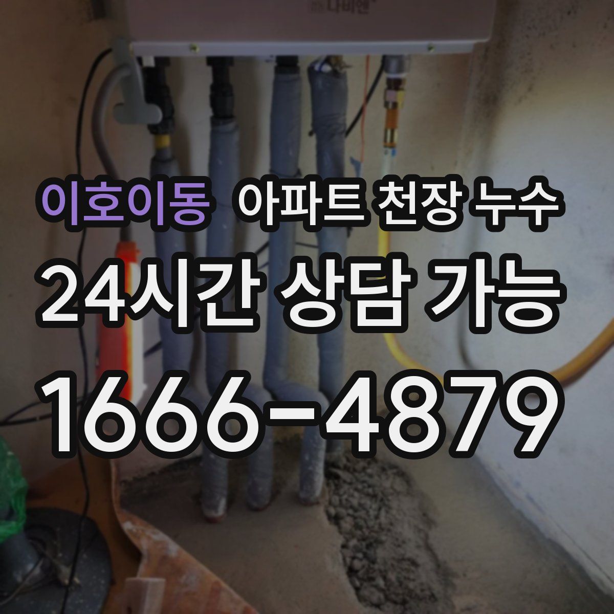이호이동 아파트 천장 누수