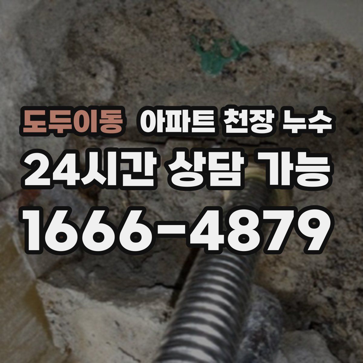 도두이동 아파트 천장 누수
