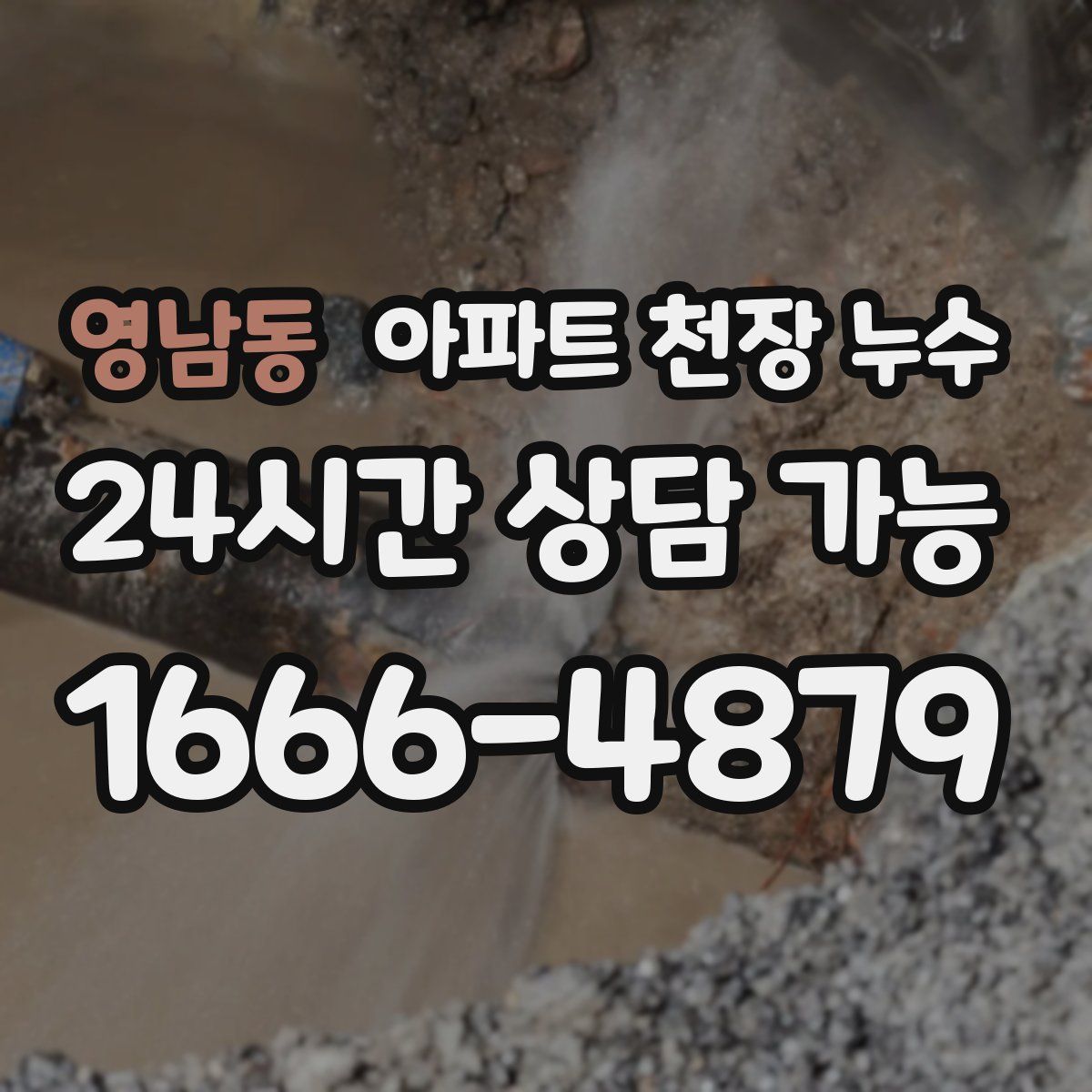 영남동 아파트 천장 누수