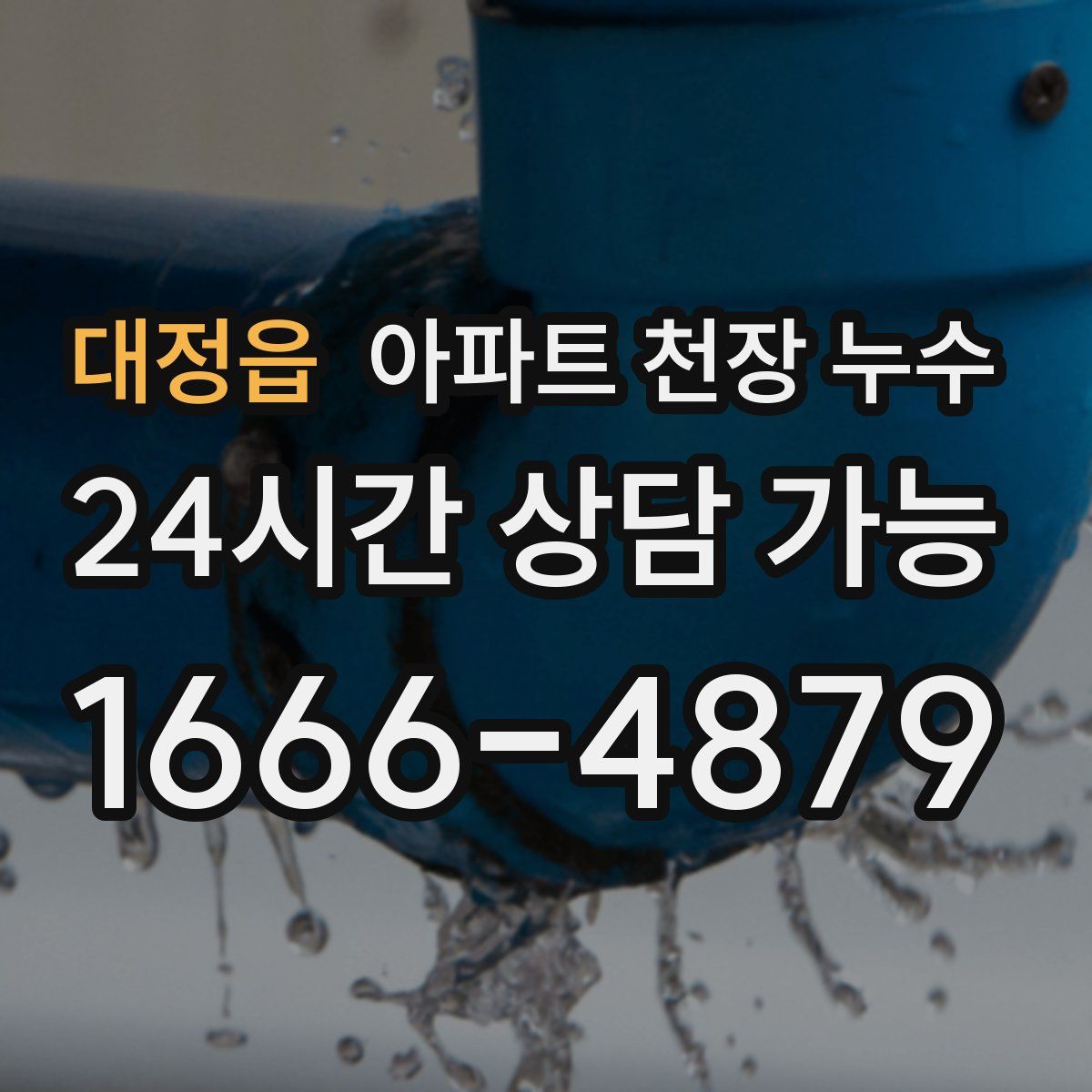 대정읍 아파트 천장 누수