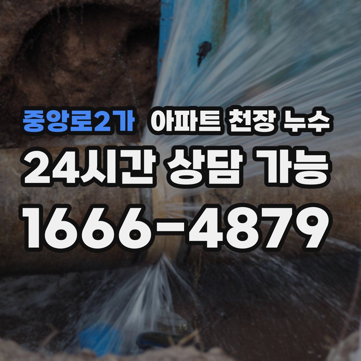 중앙로2가 아파트 천장 누수