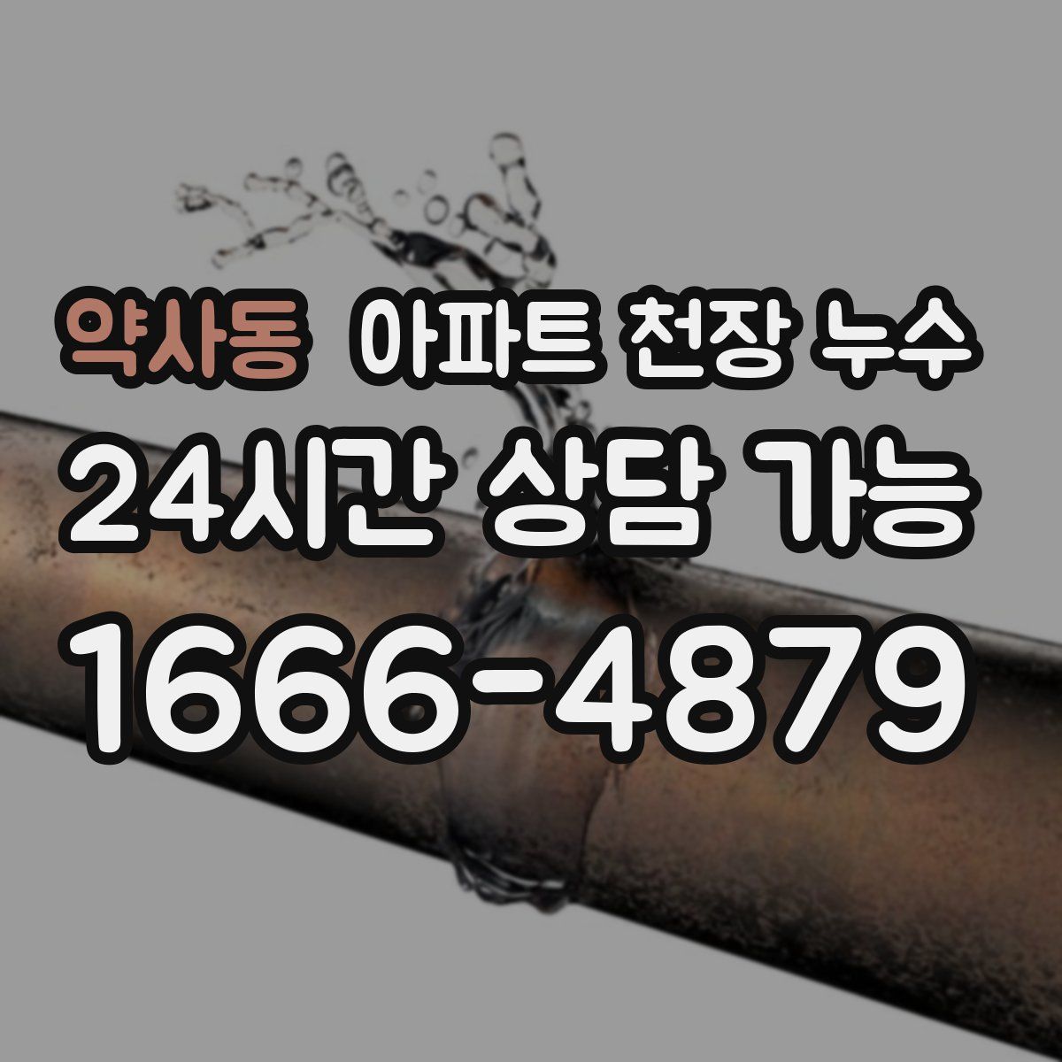 약사동 아파트 천장 누수
