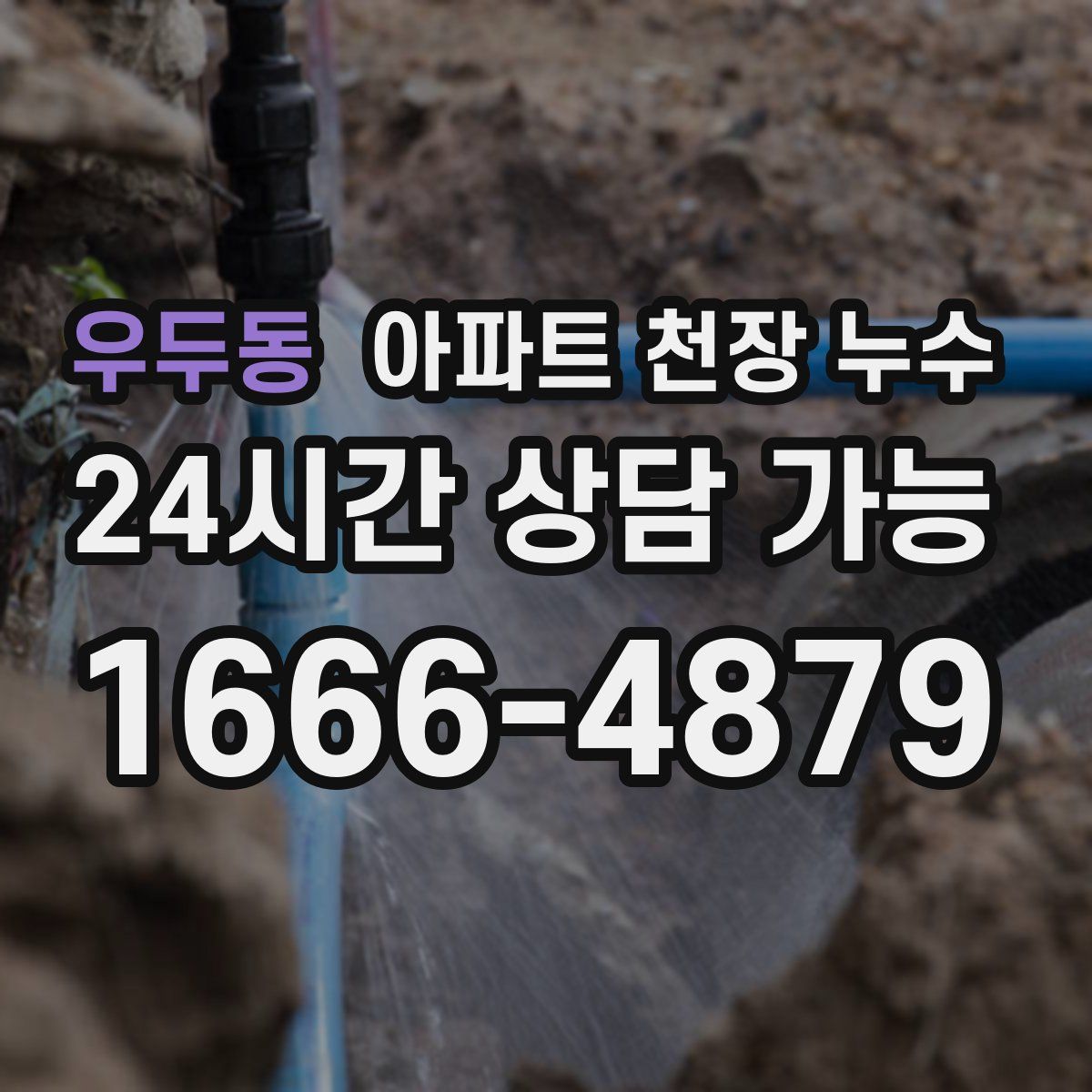 우두동 아파트 천장 누수