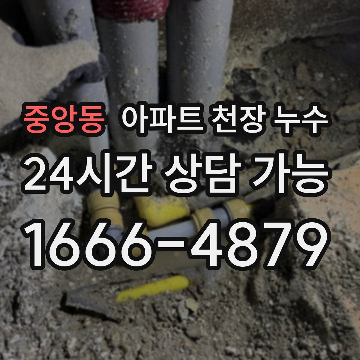 중앙동 아파트 천장 누수