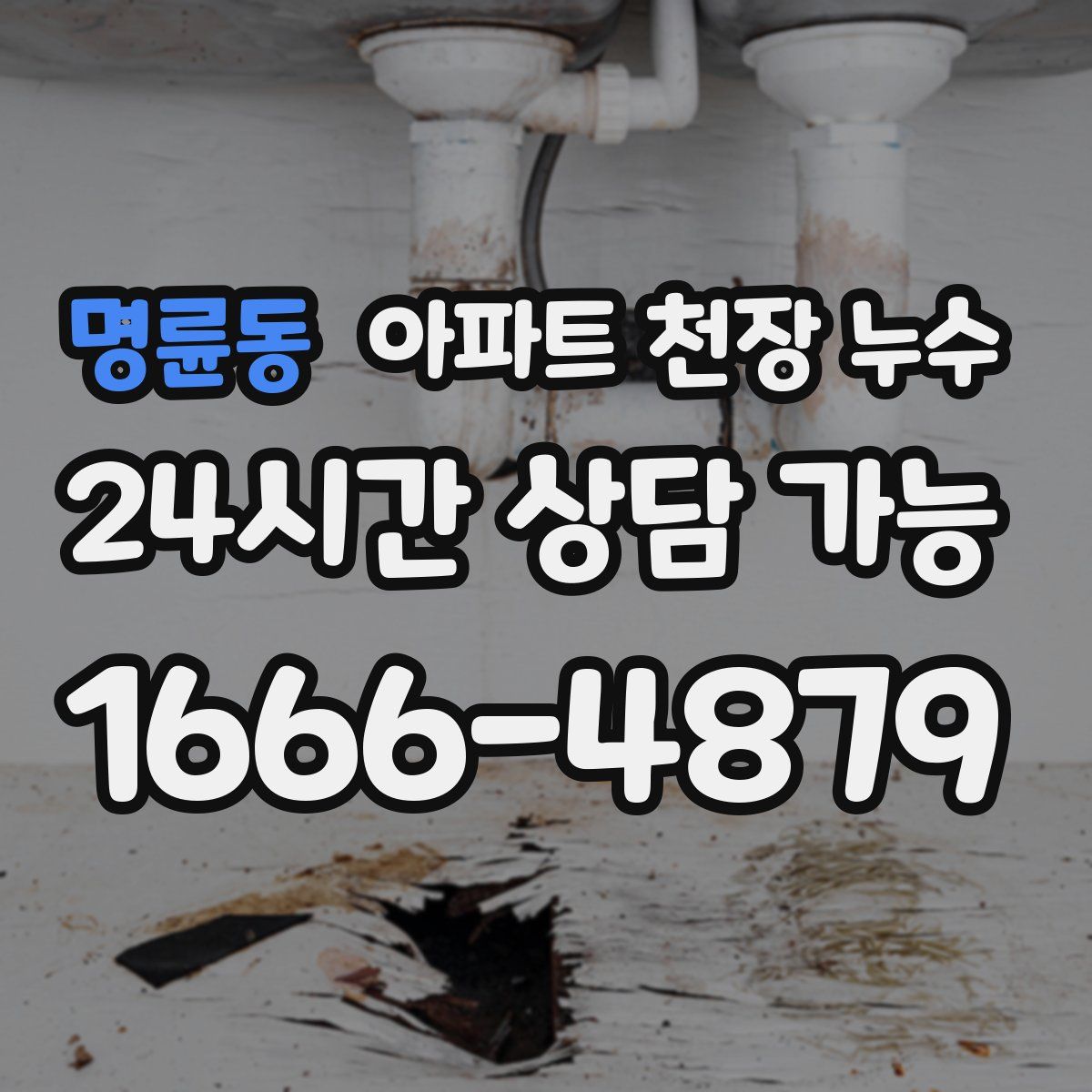 명륜동 아파트 천장 누수
