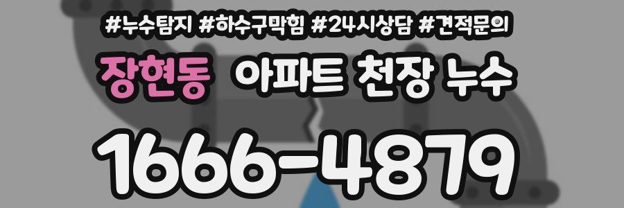 장현동 아파트 천장 누수