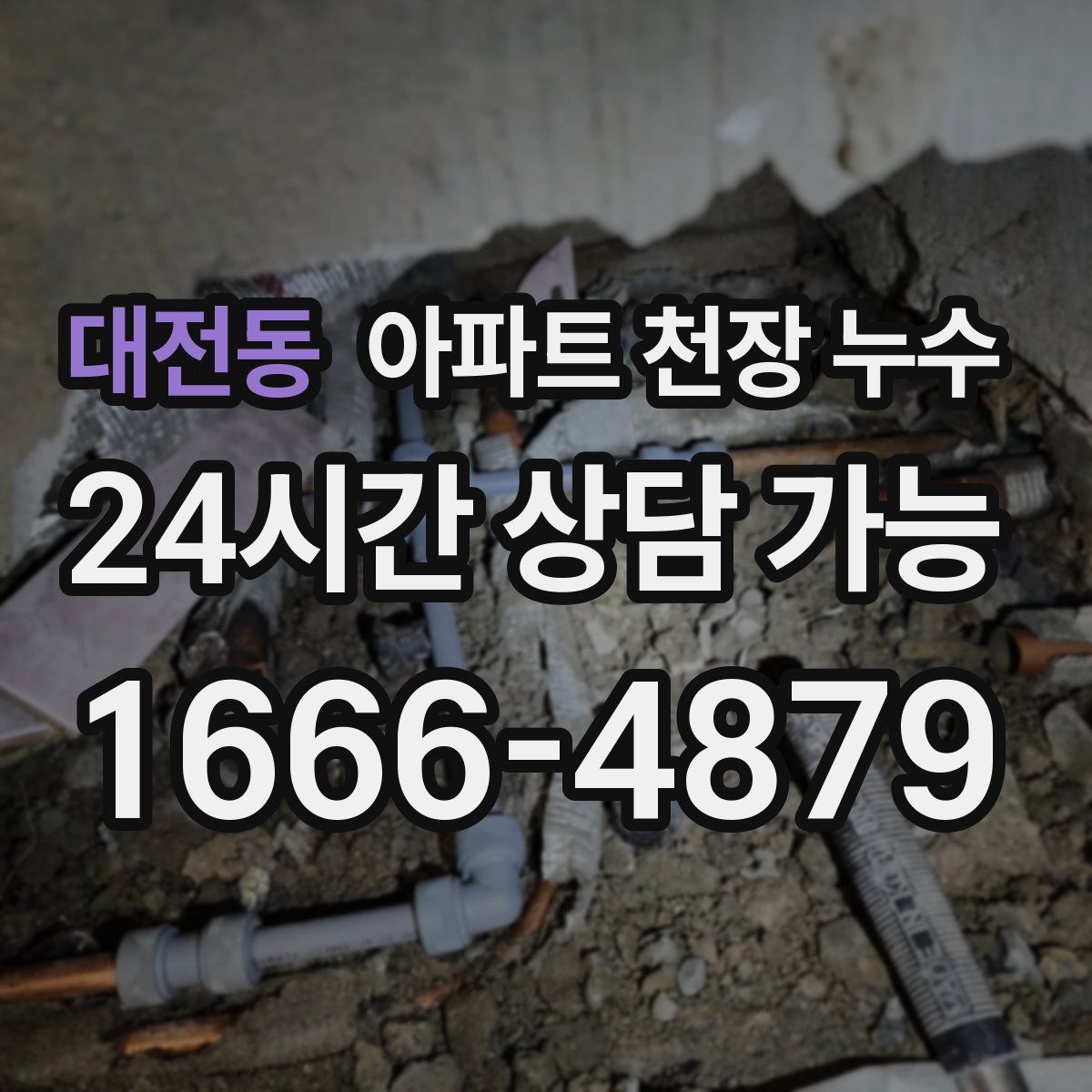 대전동 아파트 천장 누수