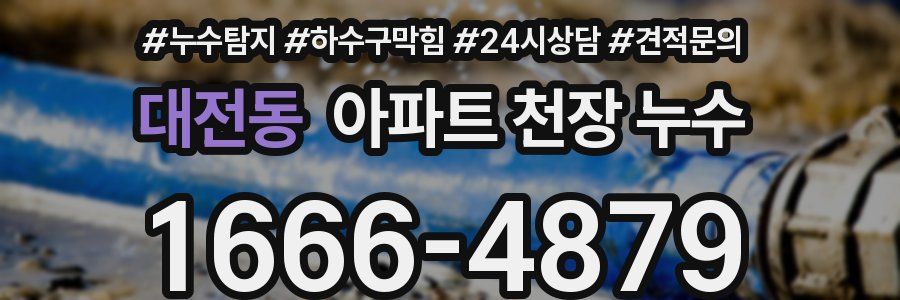 대전동 아파트 천장 누수