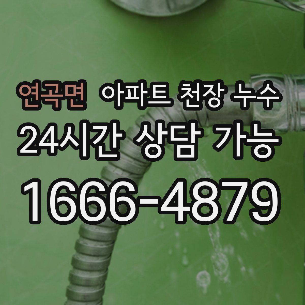 연곡면 아파트 천장 누수