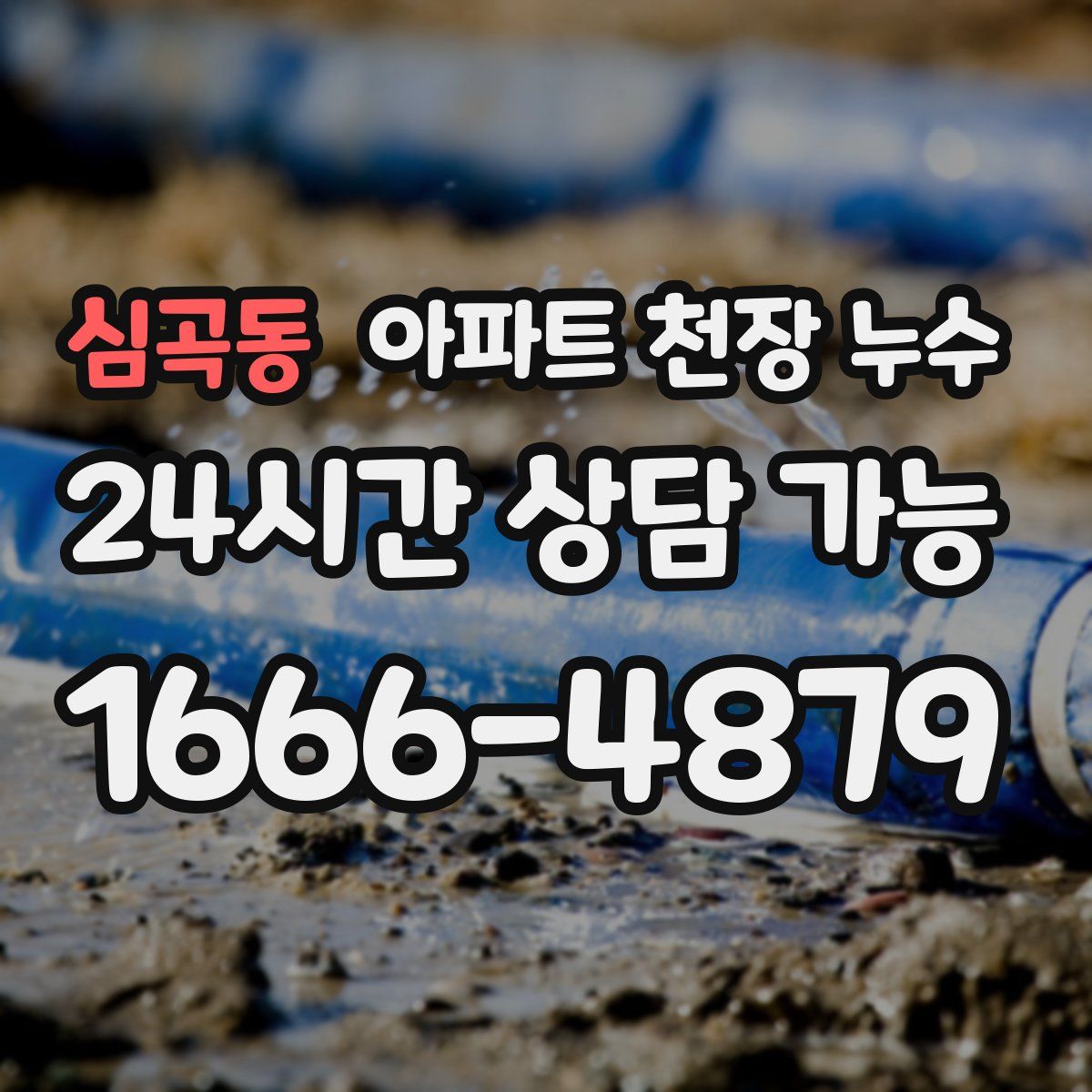 심곡동 아파트 천장 누수