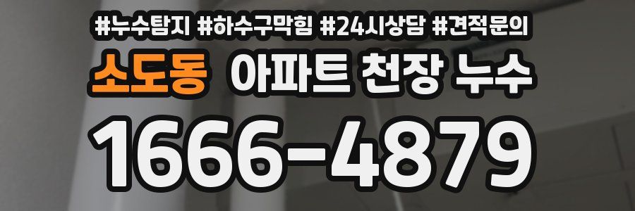 소도동 아파트 천장 누수