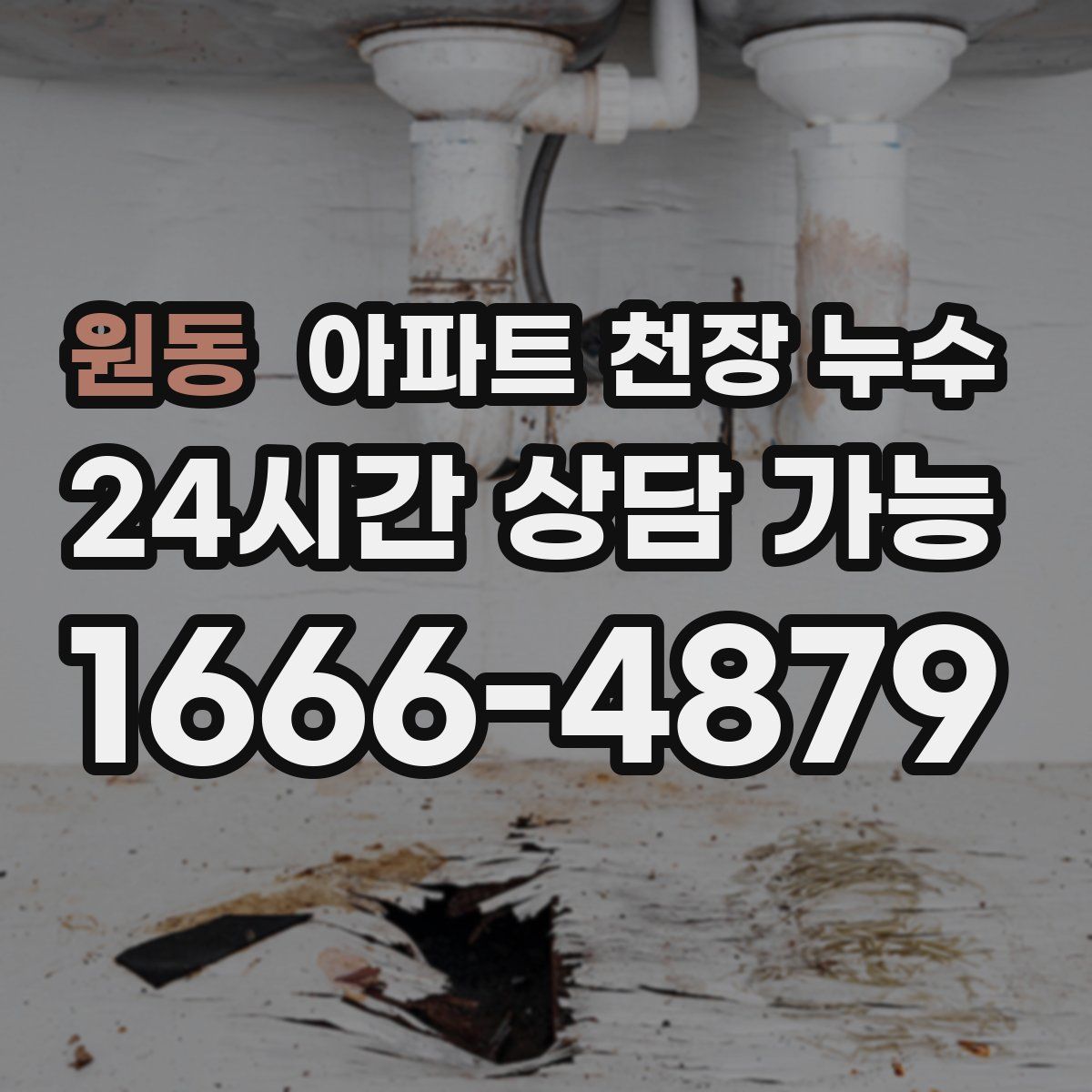 원동 아파트 천장 누수
