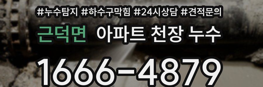 근덕면 아파트 천장 누수