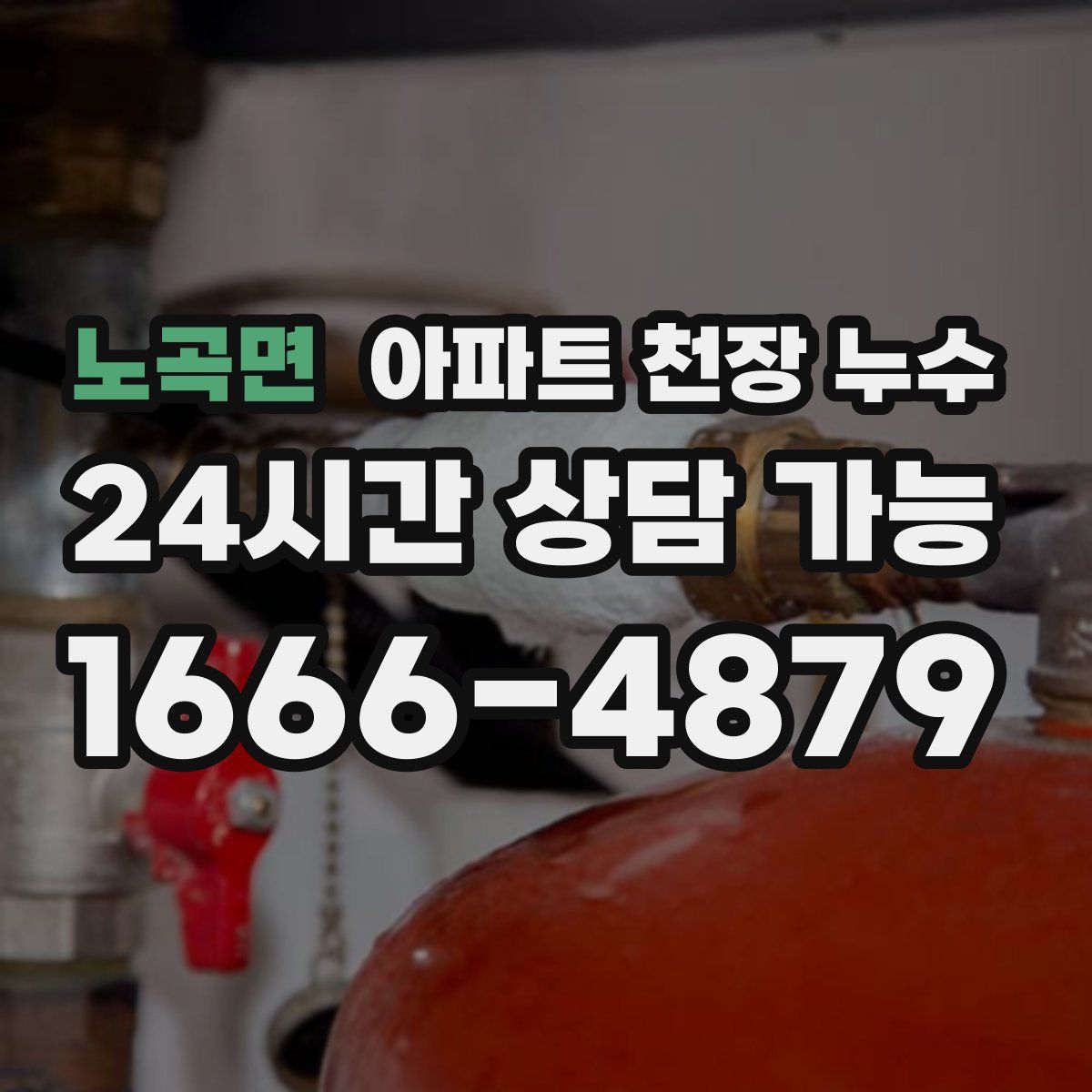 노곡면 아파트 천장 누수