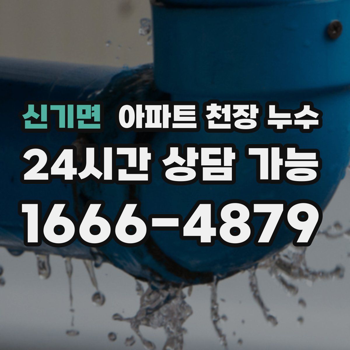 신기면 아파트 천장 누수