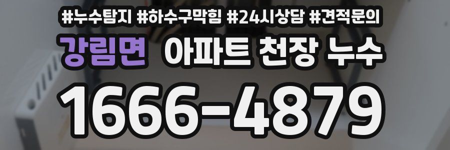 강림면 아파트 천장 누수