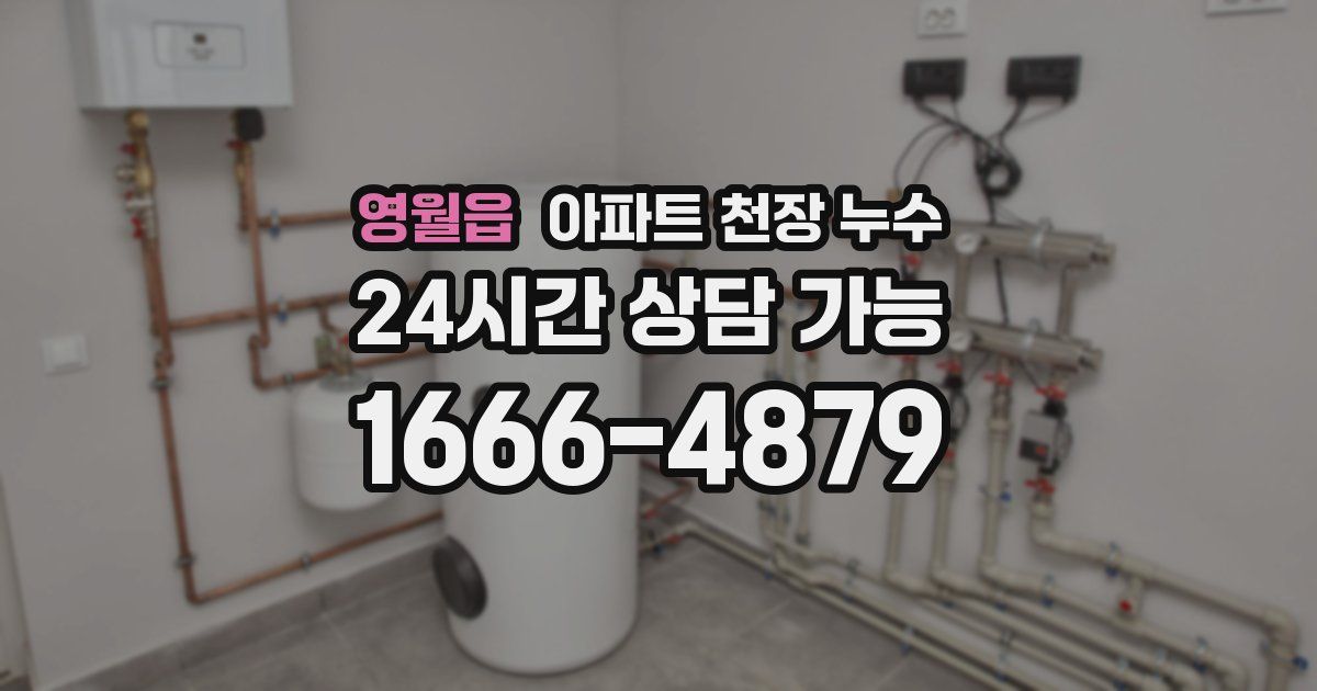 영월읍 아파트 천장 누수